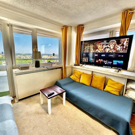 Sun Clima/Ac Metro X2 Fast Wifi 500 Mbs 70'Tv Netflix Appletv Hbo Apartment Варшава Екстериор снимка