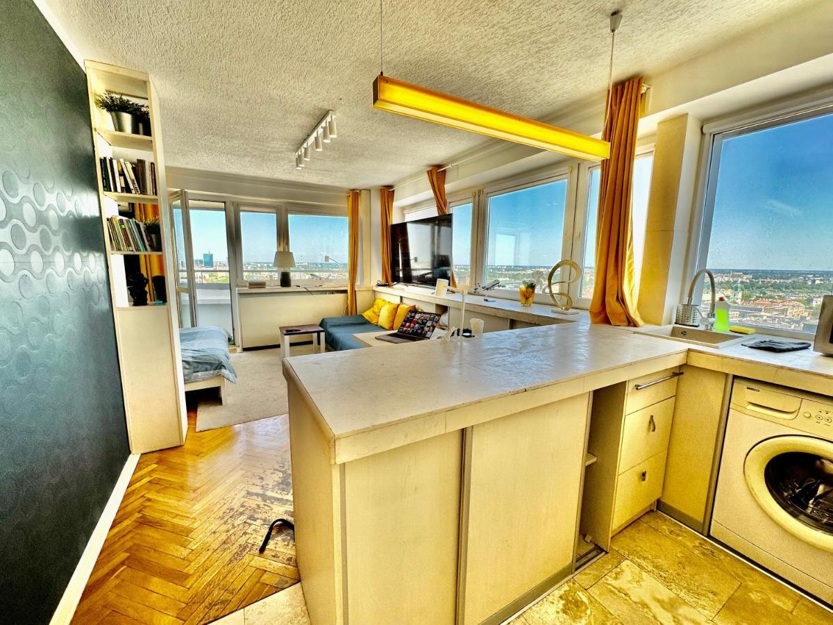 Sun Clima/Ac Metro X2 Fast Wifi 500 Mbs 70'Tv Netflix Appletv Hbo Apartment Варшава Екстериор снимка