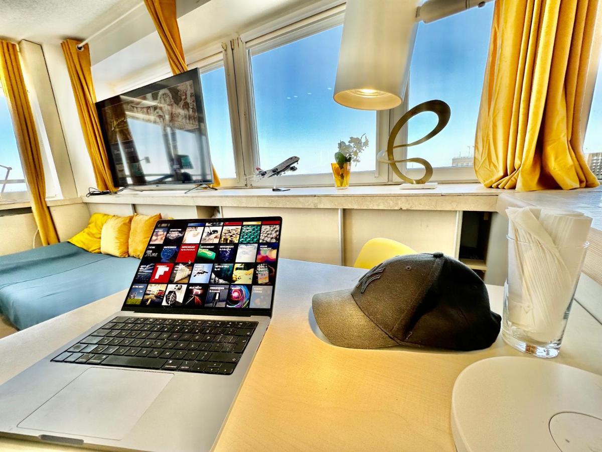 Sun Clima/Ac Metro X2 Fast Wifi 500 Mbs 70'Tv Netflix Appletv Hbo Apartment Варшава Екстериор снимка