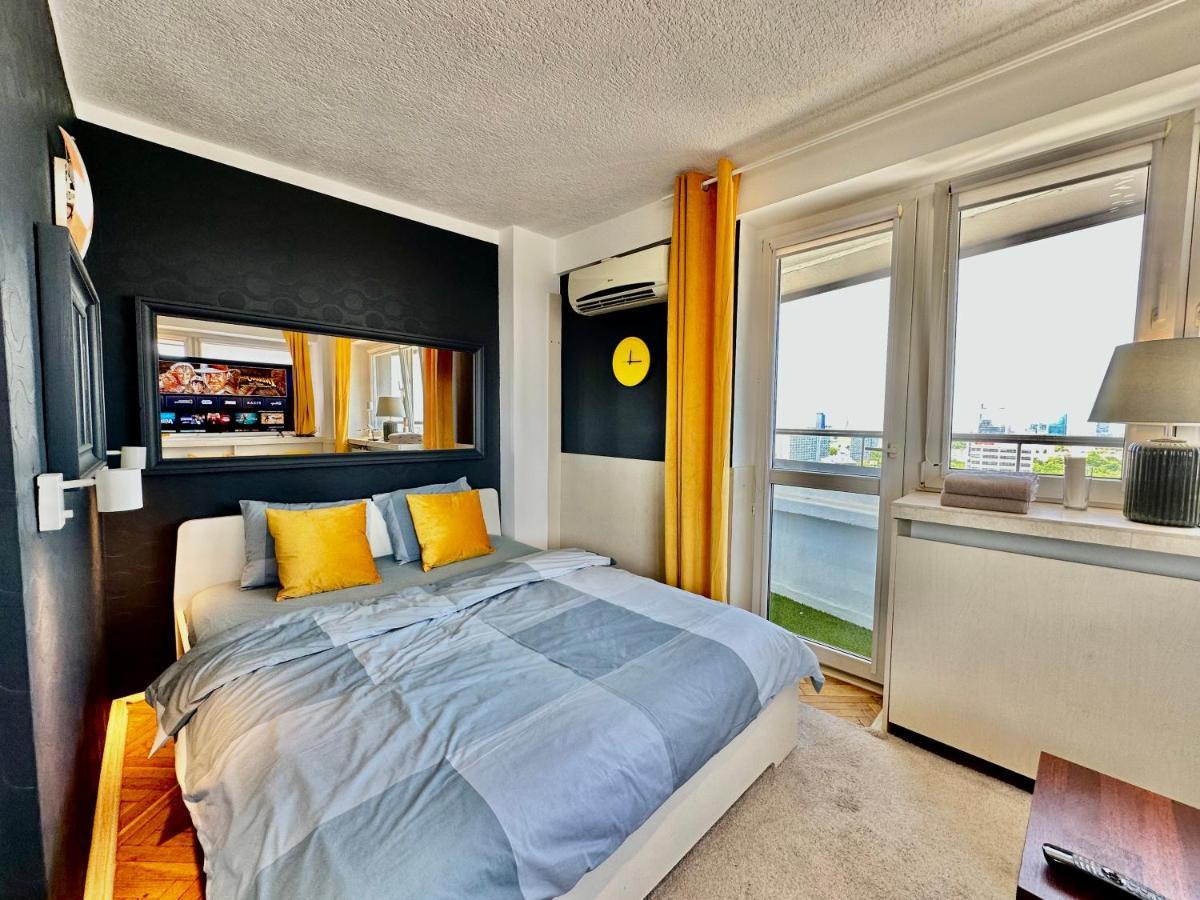 Sun Clima/Ac Metro X2 Fast Wifi 500 Mbs 70'Tv Netflix Appletv Hbo Apartment Варшава Екстериор снимка