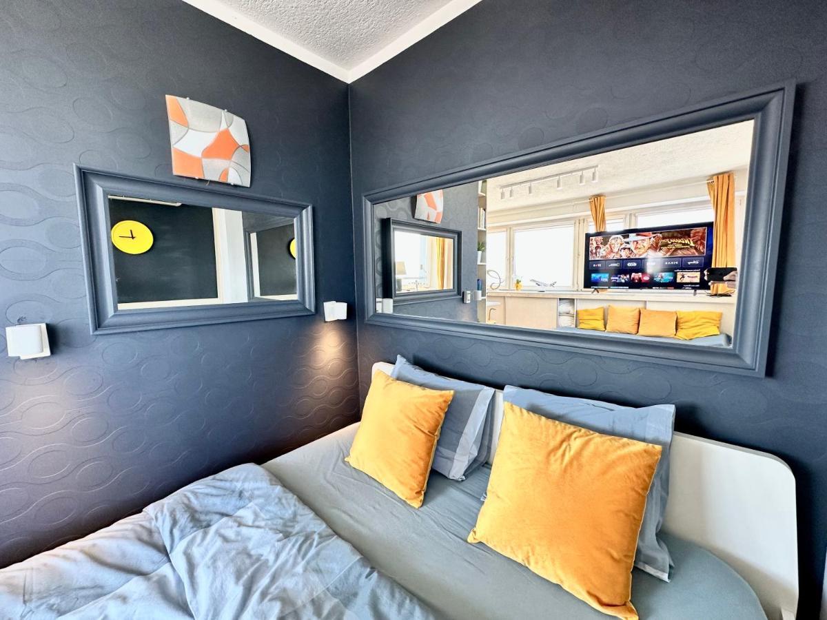Sun Clima/Ac Metro X2 Fast Wifi 500 Mbs 70'Tv Netflix Appletv Hbo Apartment Варшава Екстериор снимка