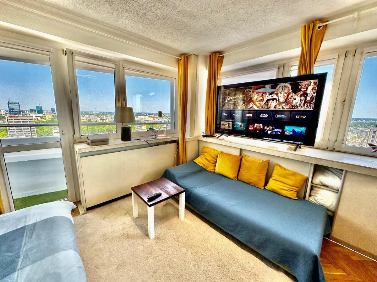 Sun Clima/Ac Metro X2 Fast Wifi 500 Mbs 70'Tv Netflix Appletv Hbo Apartment Варшава Екстериор снимка