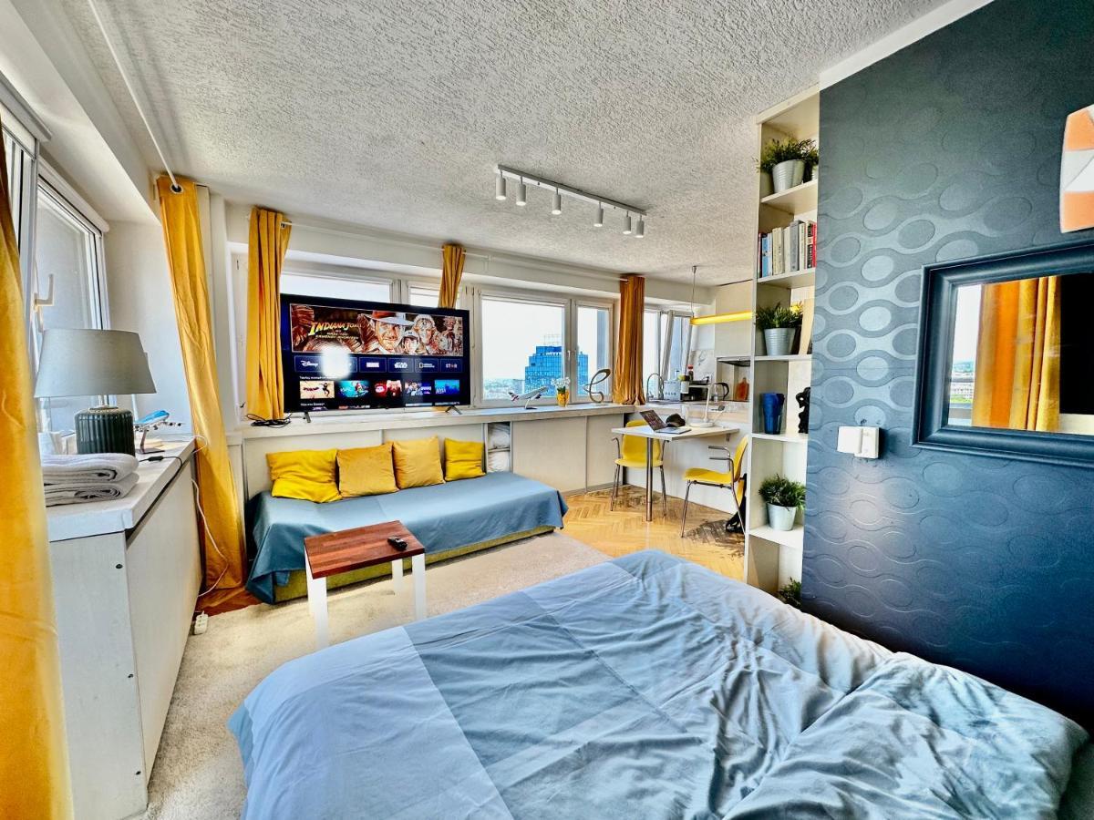 Sun Clima/Ac Metro X2 Fast Wifi 500 Mbs 70'Tv Netflix Appletv Hbo Apartment Варшава Екстериор снимка