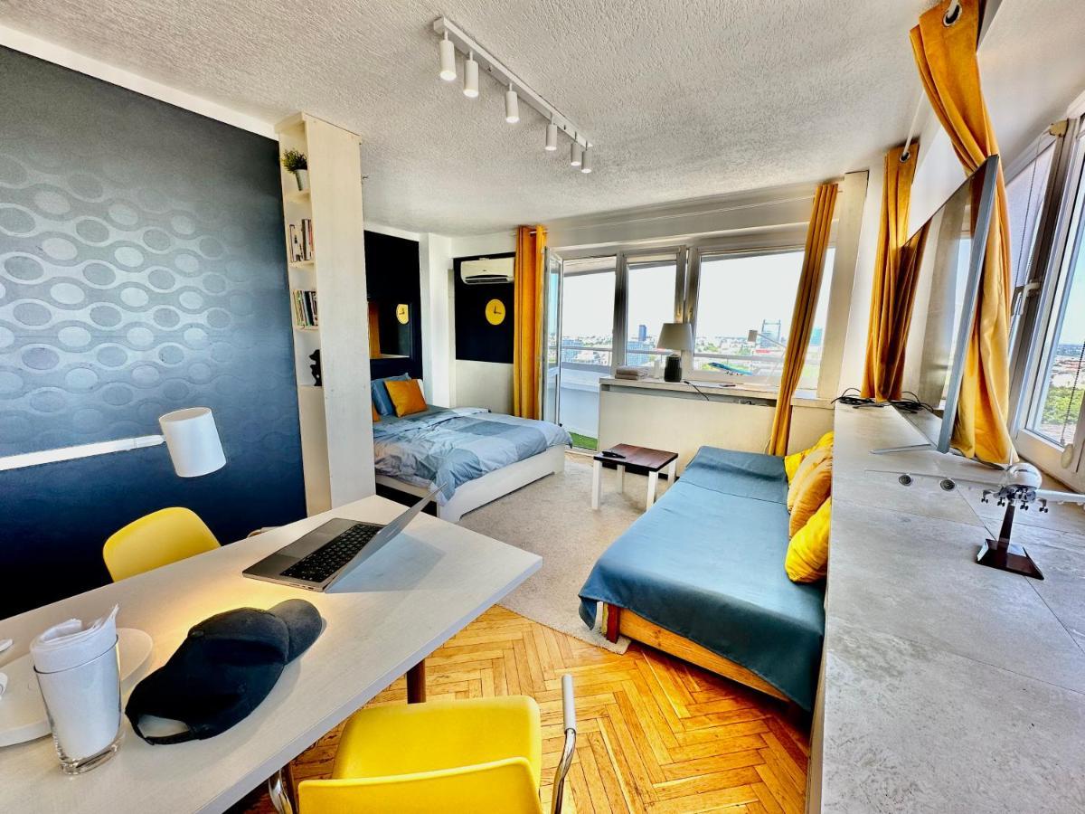 Sun Clima/Ac Metro X2 Fast Wifi 500 Mbs 70'Tv Netflix Appletv Hbo Apartment Варшава Екстериор снимка